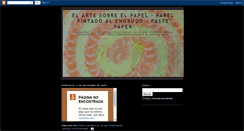 Desktop Screenshot of elartesobrepapel.blogspot.com