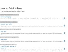 Tablet Screenshot of beerforthepeople.blogspot.com