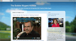 Desktop Screenshot of bobbiewygant.blogspot.com
