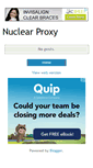 Mobile Screenshot of nuclearproxy.blogspot.com