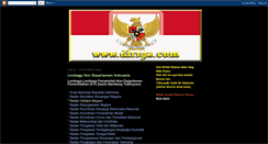 Desktop Screenshot of lembaganondepartemen-indonesia.blogspot.com