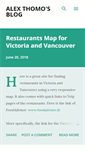Mobile Screenshot of alexthomo.blogspot.com