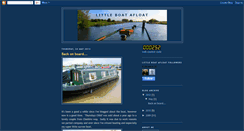 Desktop Screenshot of littleboatafloat.blogspot.com