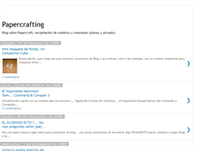 Tablet Screenshot of papercraft-arg.blogspot.com
