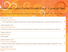 Tablet Screenshot of createyourwoodsign.blogspot.com