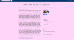 Desktop Screenshot of meetmeatthebasement.blogspot.com