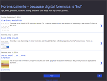 Tablet Screenshot of forensicaliente.blogspot.com