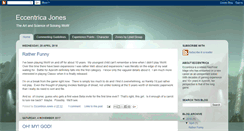 Desktop Screenshot of eccentricajones.blogspot.com