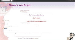 Desktop Screenshot of grans-on-bran.blogspot.com