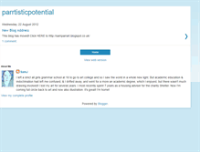 Tablet Screenshot of parrtisticpotential-samj.blogspot.com