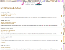 Tablet Screenshot of mychildandautism.blogspot.com