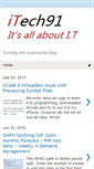 Mobile Screenshot of itech91.blogspot.com