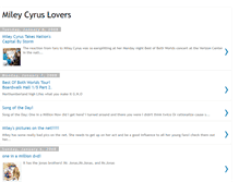 Tablet Screenshot of mileycyrusloverss.blogspot.com