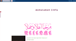 Desktop Screenshot of muhasabahcinta-anorita.blogspot.com