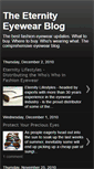 Mobile Screenshot of eternityeyewear.blogspot.com