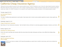 Tablet Screenshot of cheapinsuranceagency.blogspot.com