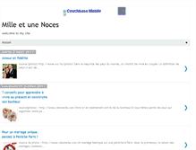 Tablet Screenshot of 1000et1noces.blogspot.com