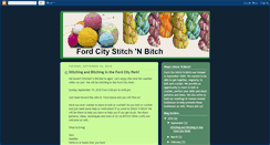 Desktop Screenshot of fordcitystitchnbitch.blogspot.com