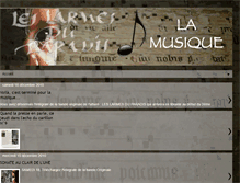 Tablet Screenshot of leslarmeslabandeoriginale.blogspot.com