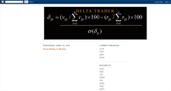 Desktop Screenshot of deltatrader.blogspot.com