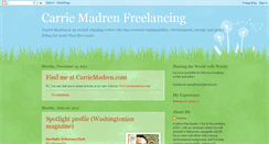 Desktop Screenshot of carriemadren.blogspot.com