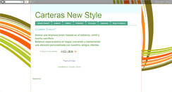 Desktop Screenshot of carterasnewstyle.blogspot.com