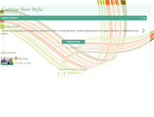 Tablet Screenshot of carterasnewstyle.blogspot.com