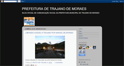 Desktop Screenshot of prefeituratrajanodemoraes.blogspot.com