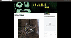 Desktop Screenshot of kamanji.blogspot.com