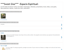 Tablet Screenshot of espacioespiritual.blogspot.com