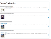 Tablet Screenshot of oakhillschurchwomensretreat.blogspot.com
