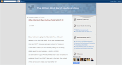 Desktop Screenshot of marchaudioarchive.blogspot.com