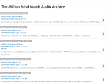 Tablet Screenshot of marchaudioarchive.blogspot.com