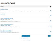Tablet Screenshot of duniaelektroshop.blogspot.com