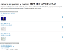 Tablet Screenshot of escoladepaisjaviersensat.blogspot.com