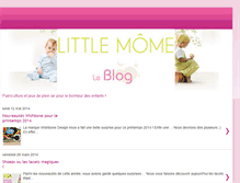 Tablet Screenshot of littlemome.blogspot.com