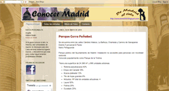 Desktop Screenshot of conocemadrid.blogspot.com