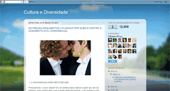Desktop Screenshot of culturaediversidade.blogspot.com