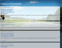 Tablet Screenshot of culturaediversidade.blogspot.com