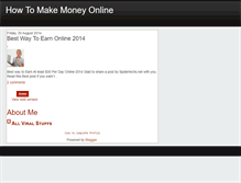 Tablet Screenshot of moneyearnersonline.blogspot.com