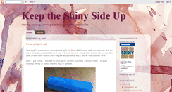 Desktop Screenshot of keepingtheshinysideup.blogspot.com