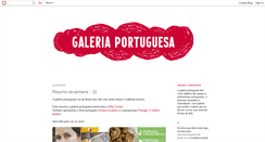 Desktop Screenshot of galeriaportuguesa.blogspot.com