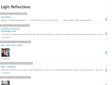 Tablet Screenshot of lightreflections-beth.blogspot.com