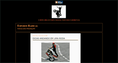 Desktop Screenshot of esporteradicaldorn.blogspot.com
