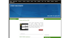 Desktop Screenshot of cnetsecurity.blogspot.com