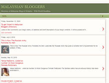 Tablet Screenshot of malaysian-all-bloggers.blogspot.com