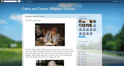 Desktop Screenshot of cathyanddavezadoptionjourney.blogspot.com