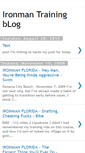 Mobile Screenshot of ironmantrainingblog.blogspot.com