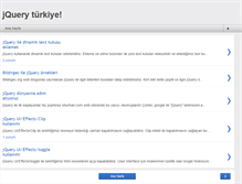 Tablet Screenshot of jqueryturkiye.blogspot.com