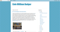 Desktop Screenshot of colebadger.blogspot.com